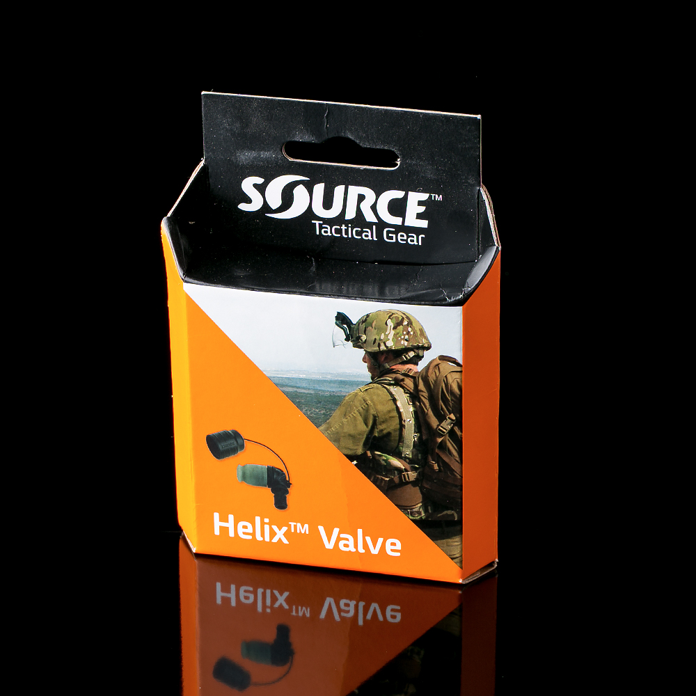 Source Helix Bite Valve Kit, schwarz/oliv