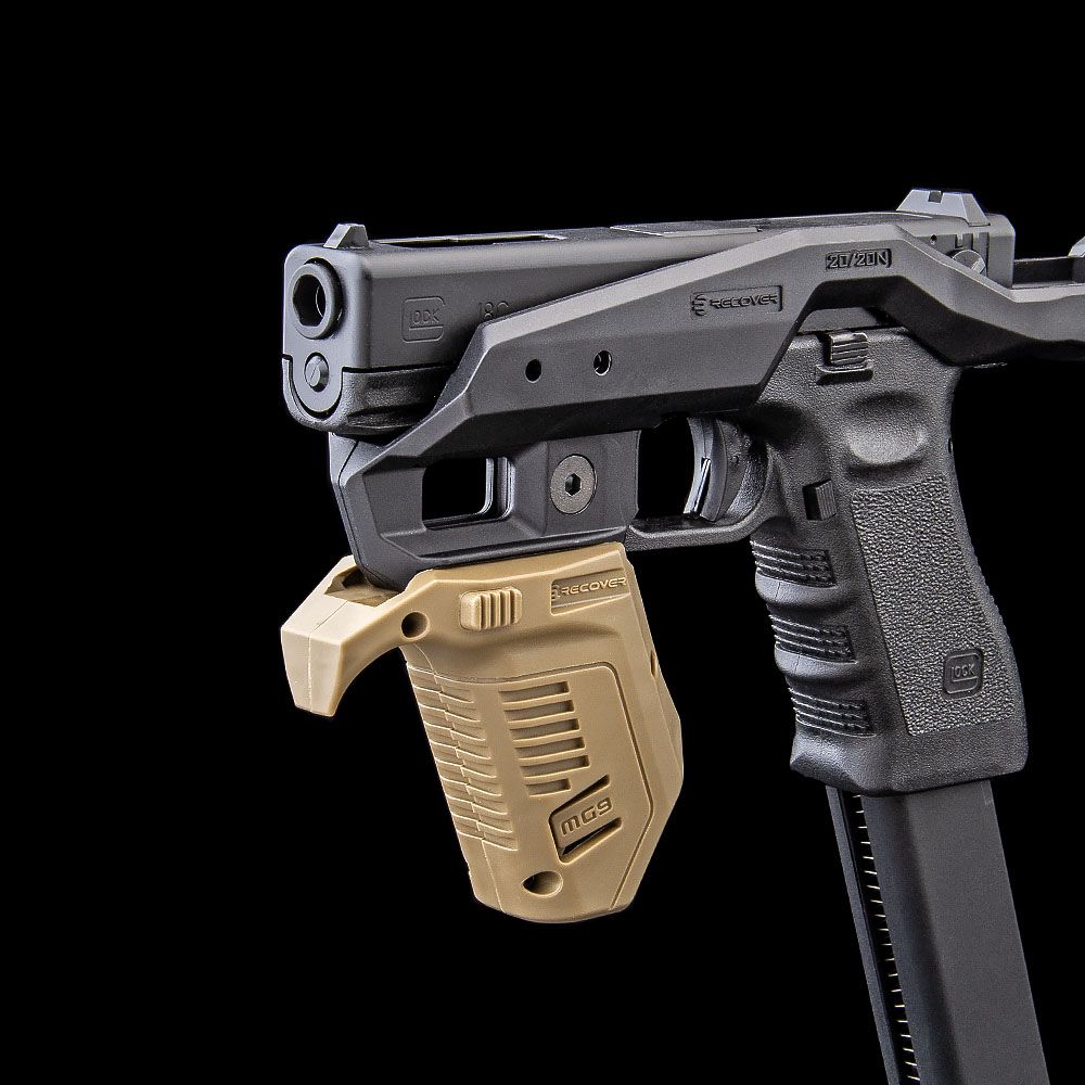 Recover MG9 Foregrip für Glock-Magazine, tan