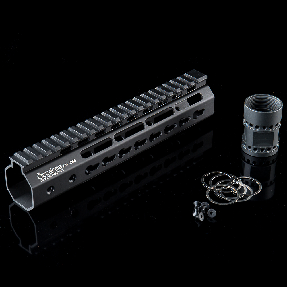 Octaarms 10" Keymod Handguard, schwarz