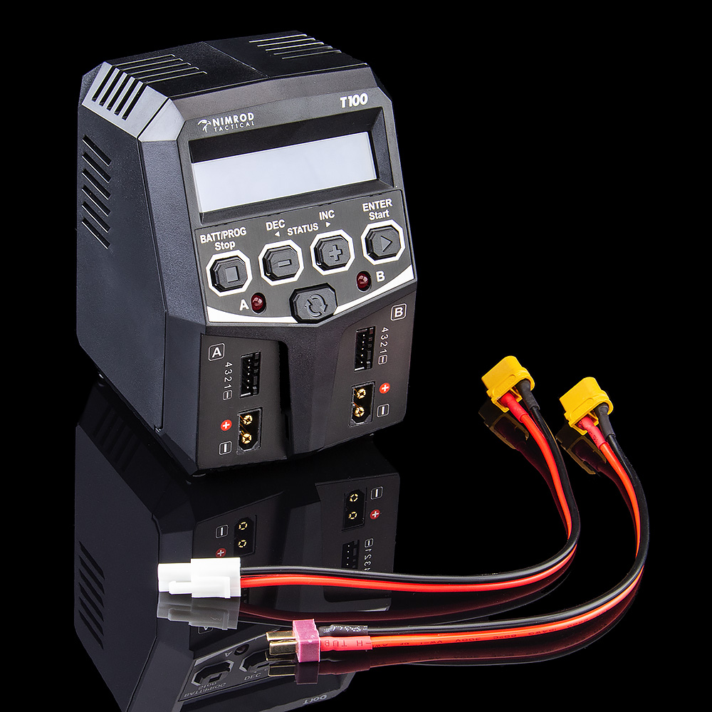 Nimrod Tactical T 100 AC Dual Charger