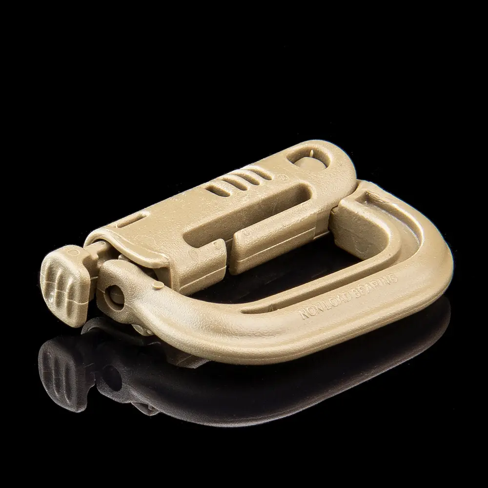 ITW Grimloc Karabiner, tan