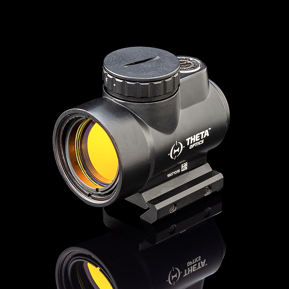 Theta MRO 1x25 Red Dot Sight Replica, schwarz