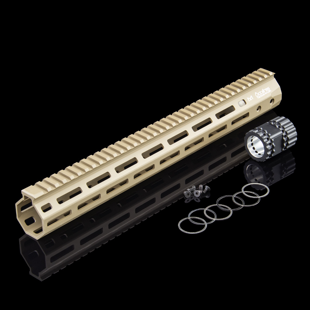 Ares 380mm M-LOK Handguard, dark earth