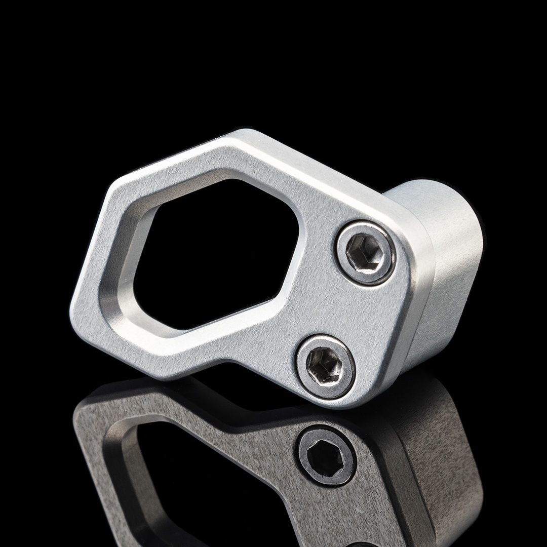 Mag Release EMF200 SKELETON, silver Qarms