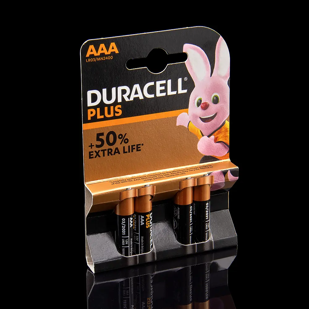 Duracell AAA Plus Power 4pcs