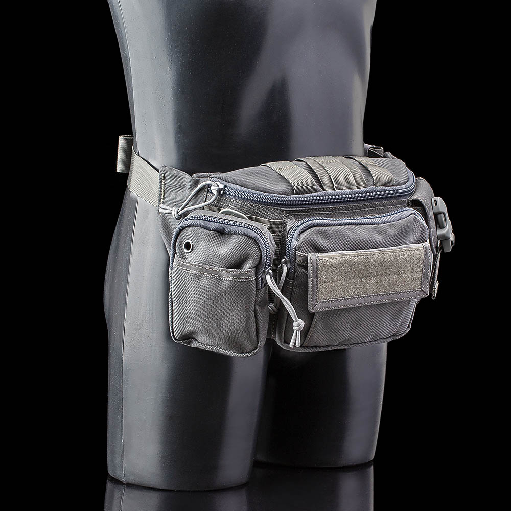 Primal Gear Bauchtasche, grau