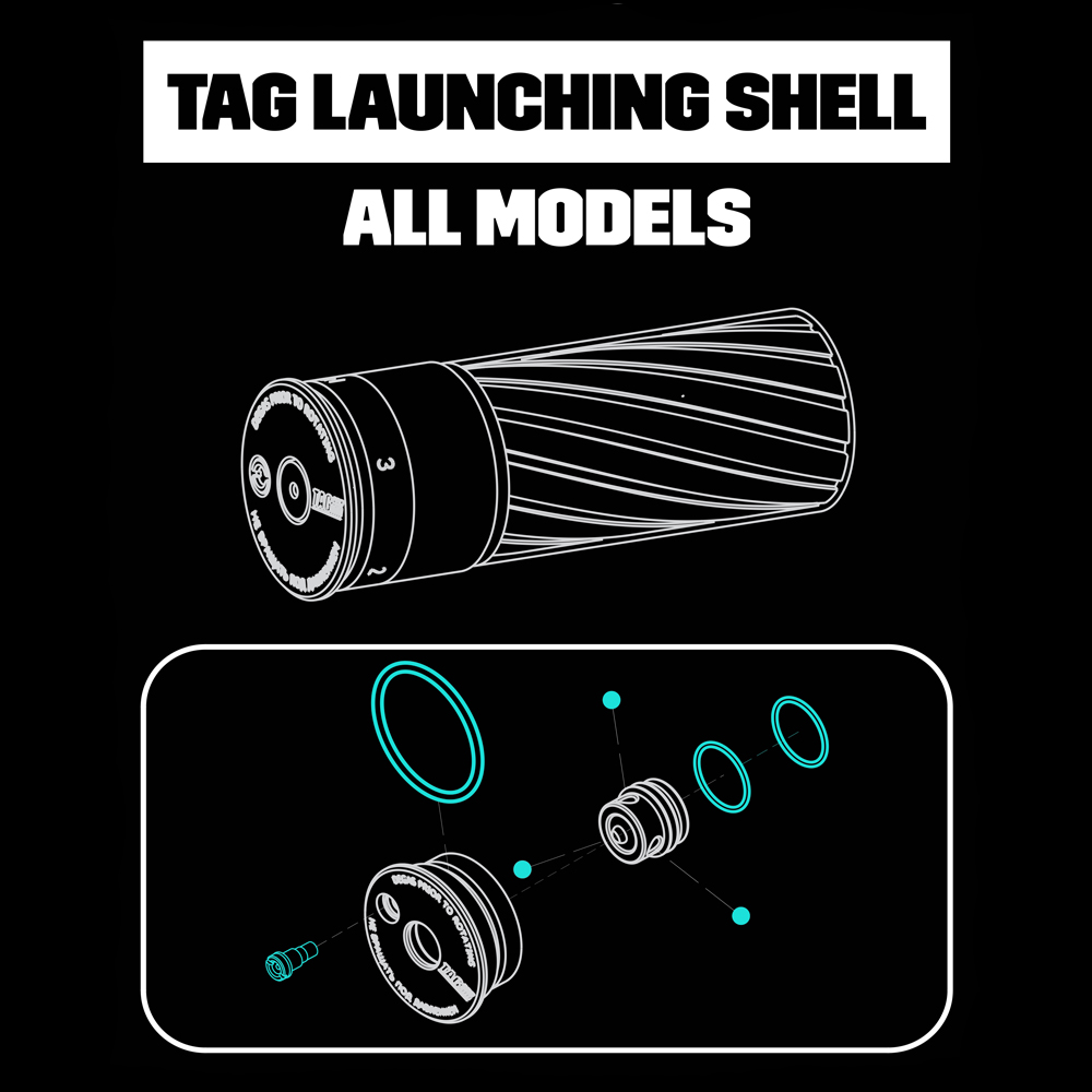 Taginn Repair kit for launching shell