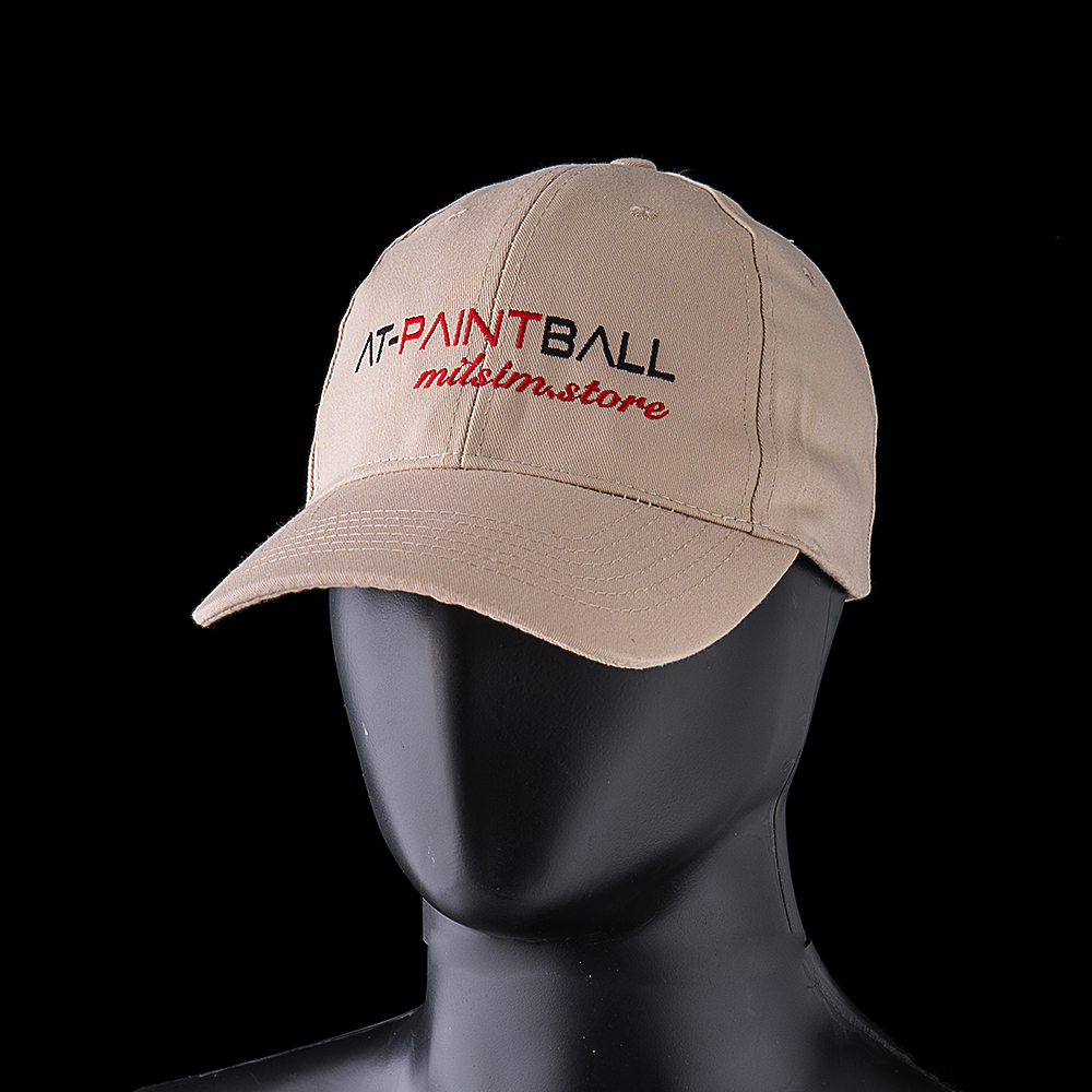 AT-Paintball Base Cap, khaki