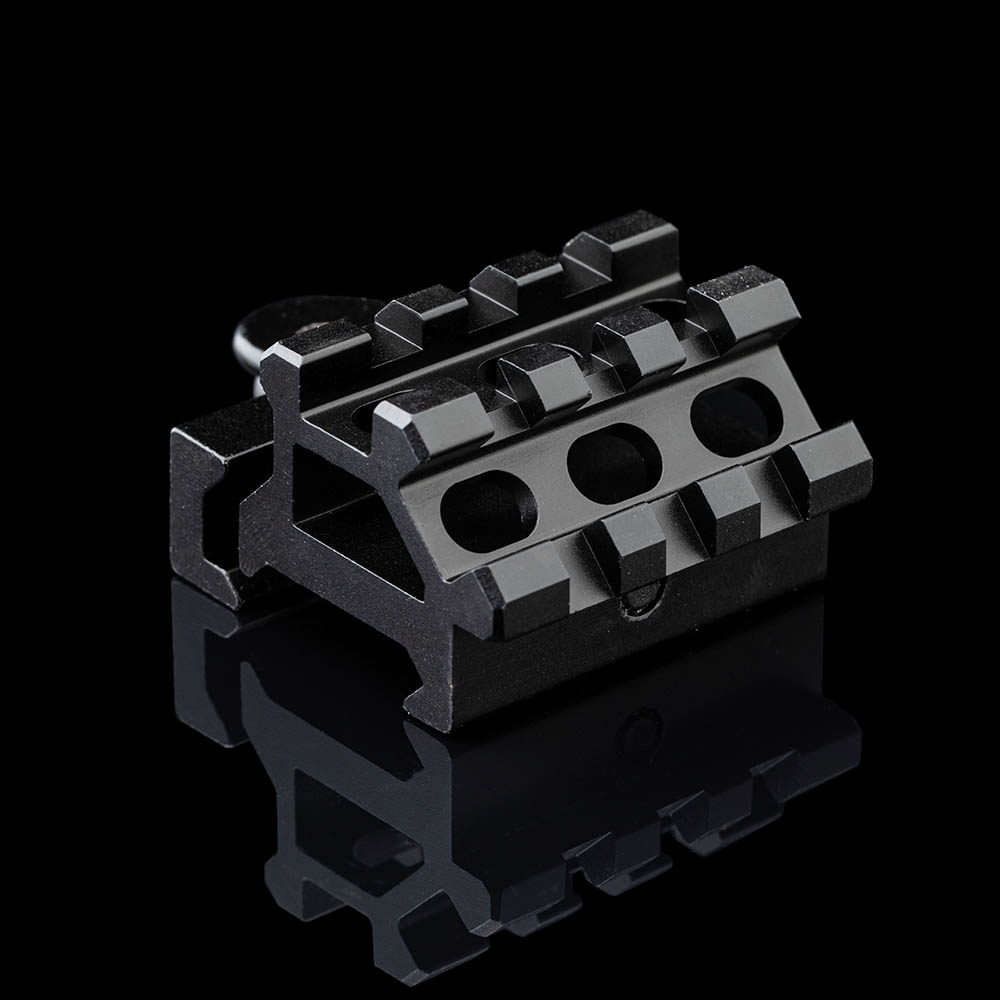 Leapers QD Angle Mount Double Rail 3-Slot