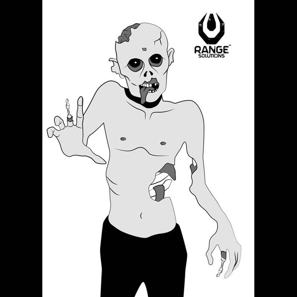 Rage Zombie Targets - 25 pcs