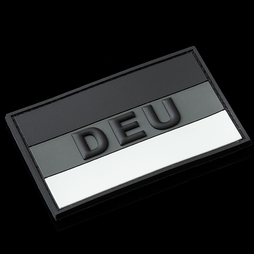 GERMANY rubber patch - black