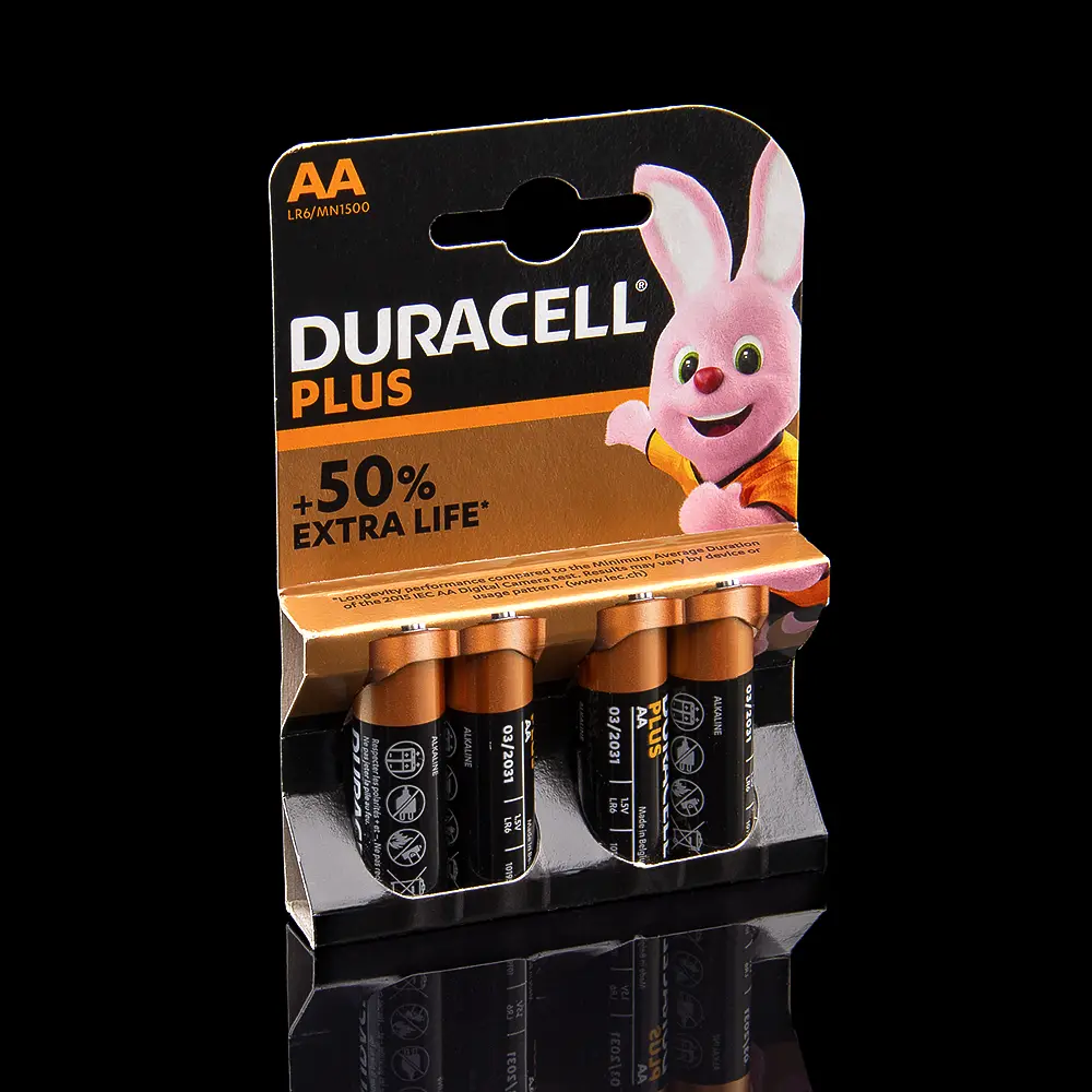 Duracell AA Plus Power 4pcs