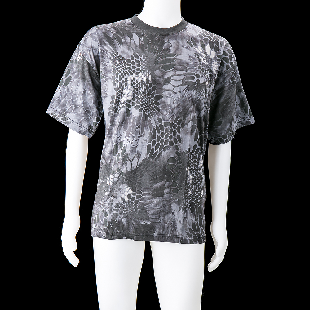 MFH US T-Shirt, snake black