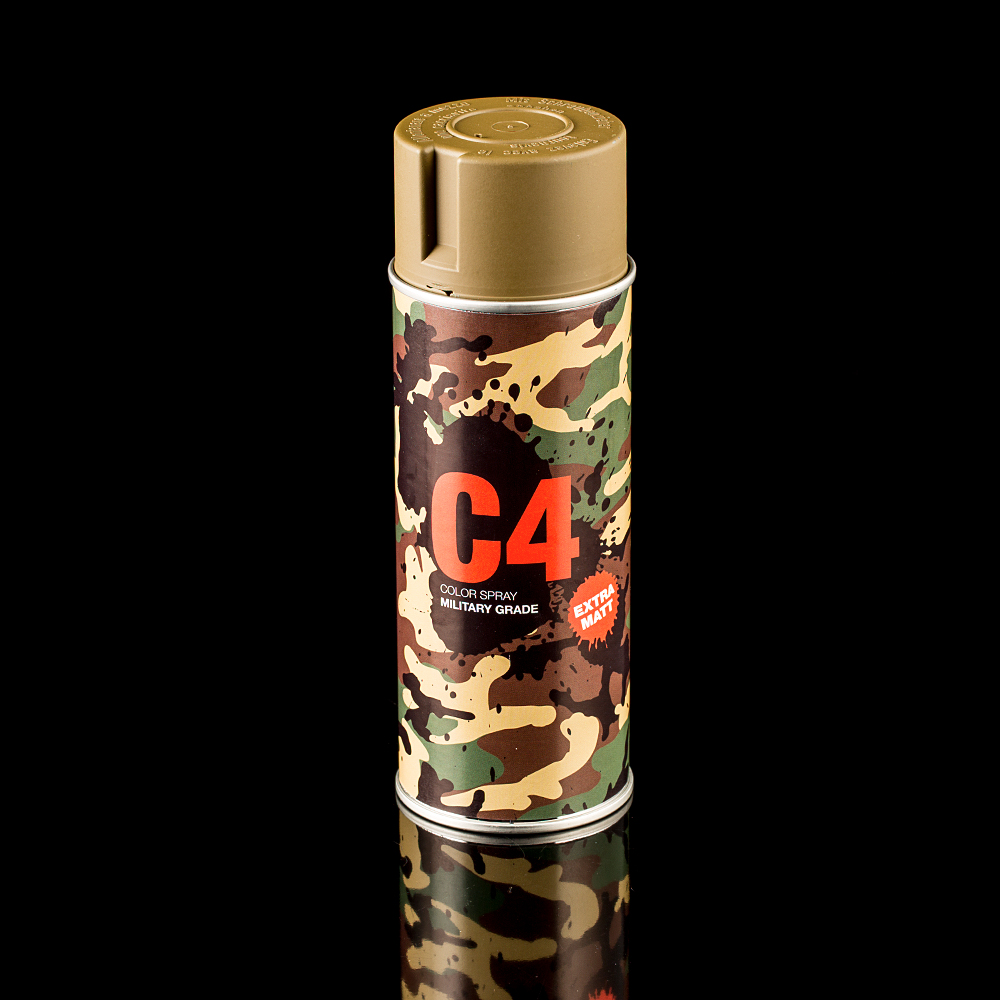 C4 Mil Grade Color Spray, coyote