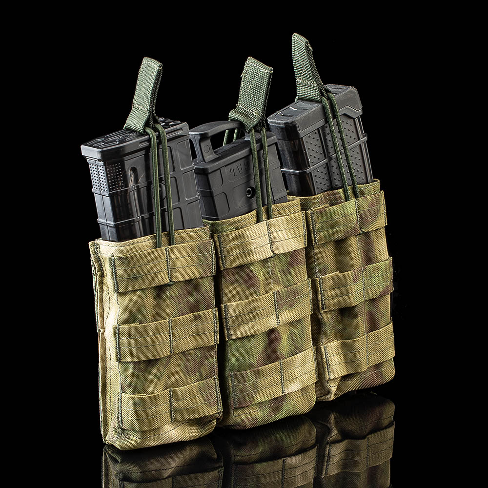 Invader Gear 5.56 Triple Mag Pouch, everglade