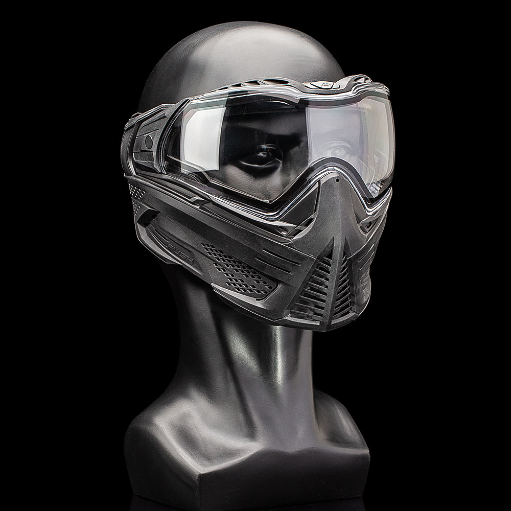 Push Unite Basic Paintball Maske, schwarz