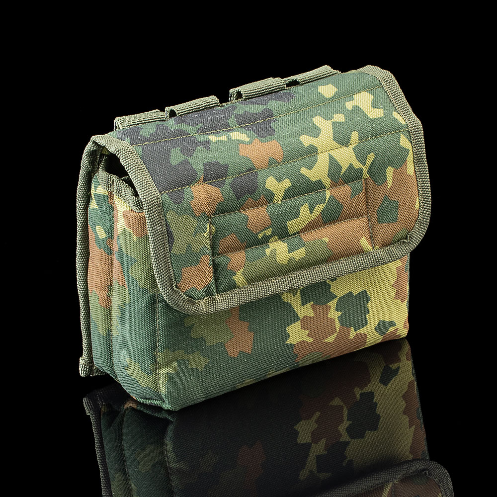 Carmatech SAR-12 Double Mag Pouch, flecktarn