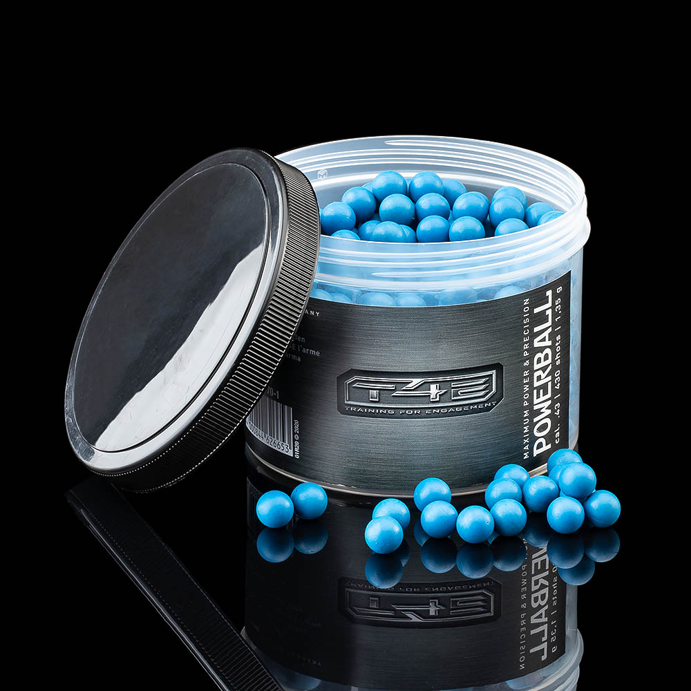 Umarex T4E Powerballs cal.43 430stk (rubber strong)