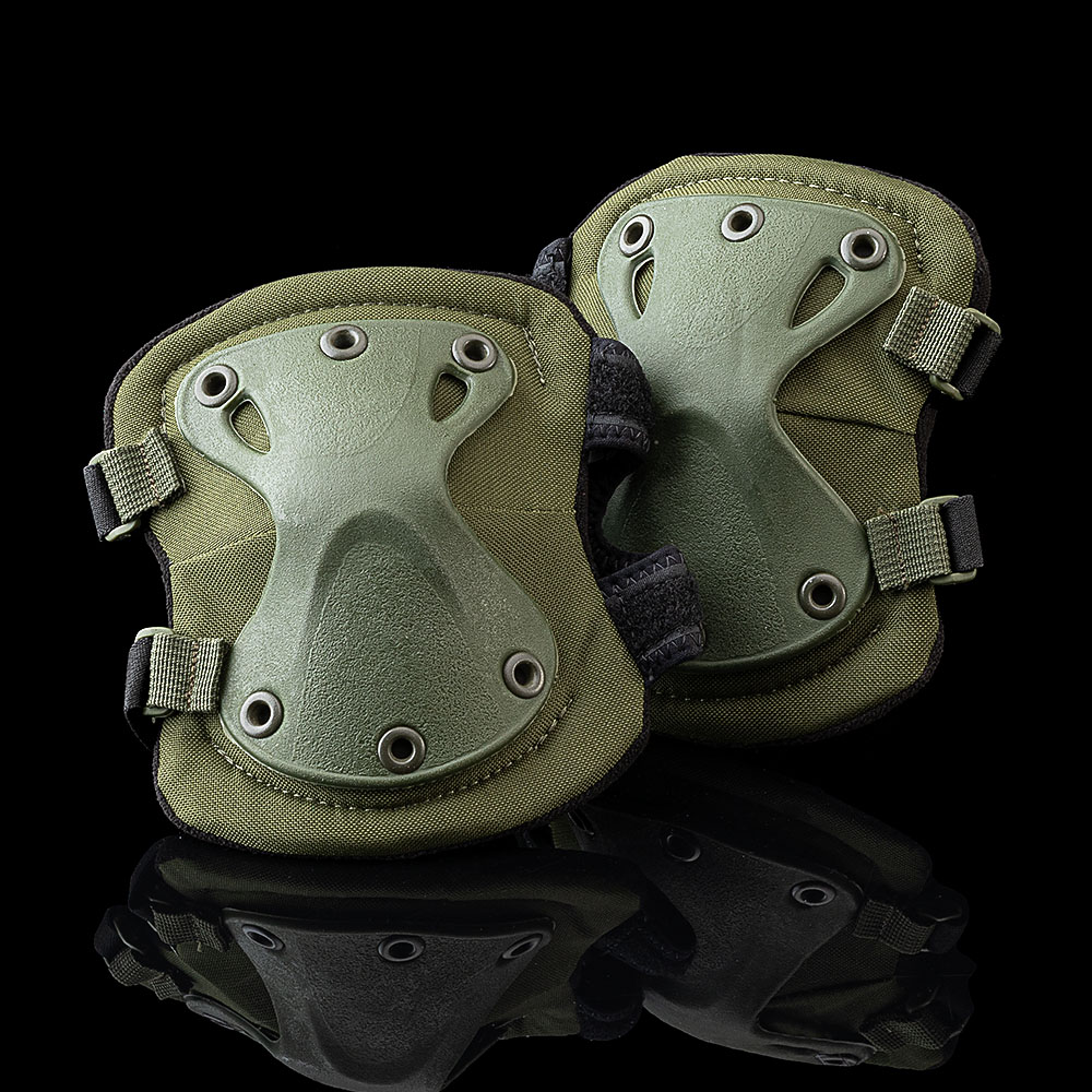 Invader Gear XPD Elbow Pads, oliv