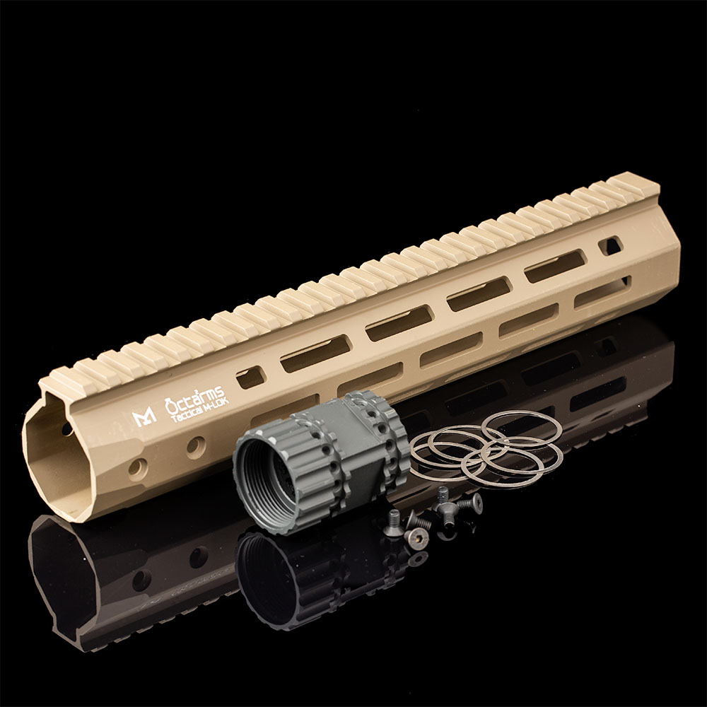 Ares 233mm M-LOK Handguard, dark earth