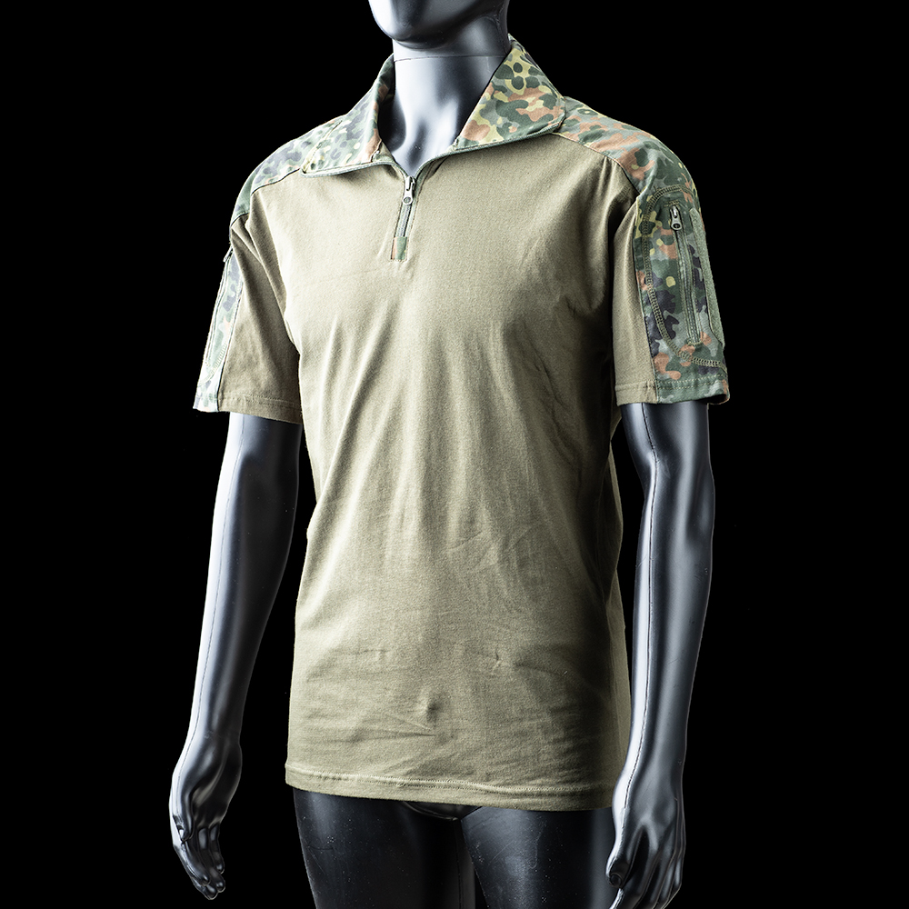 Invader Gear Combat Shirt kurz Arm, flecktarn