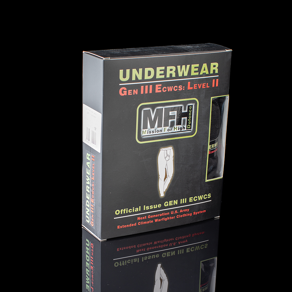 MFH Unterhose level II, GEN III, schwarz