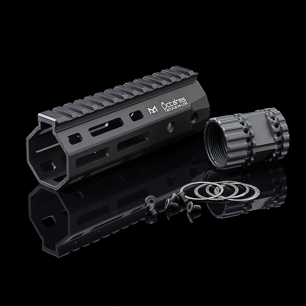 Ares 145mm M-LOK Handguard, schwarz