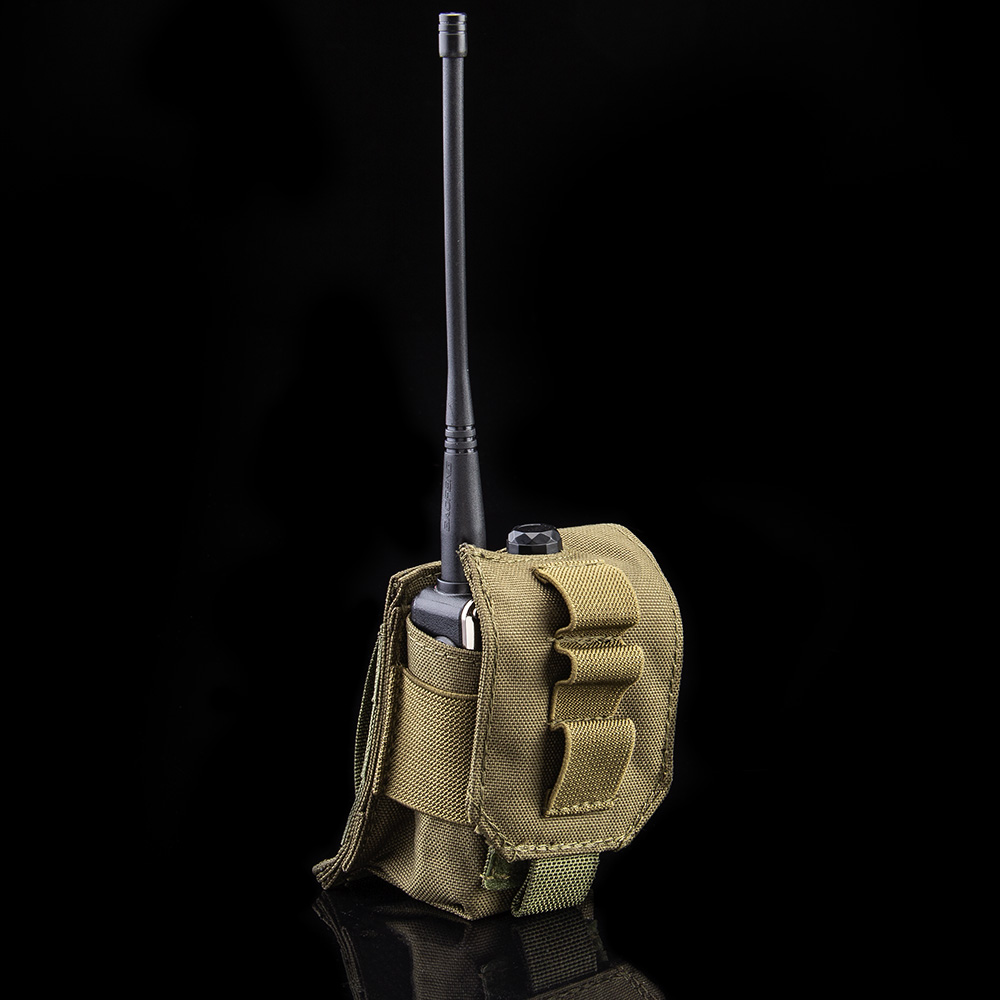 8fields Mini Radio Pouch, oliv