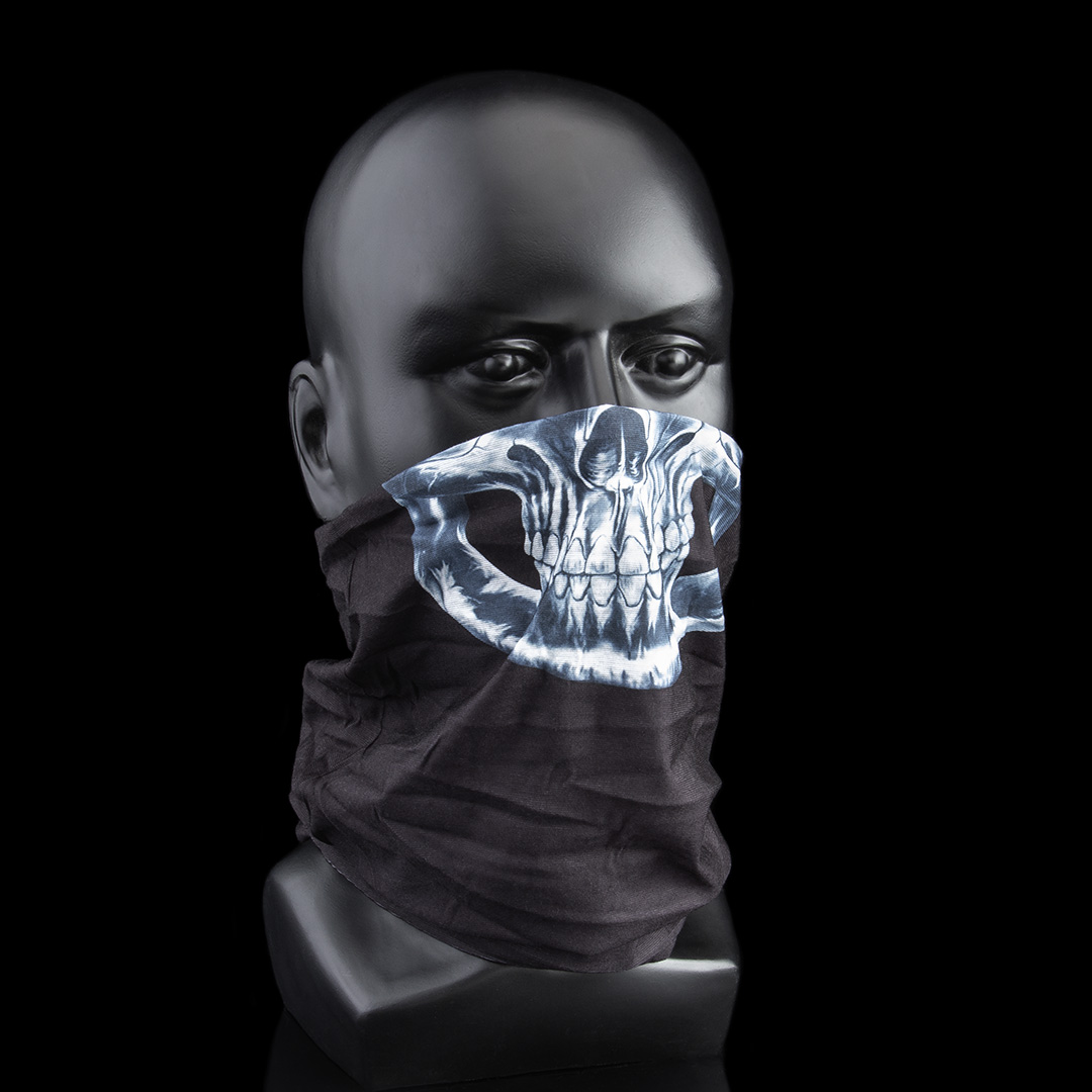 M-Tac Multi-Wrap Reaper Skull, black