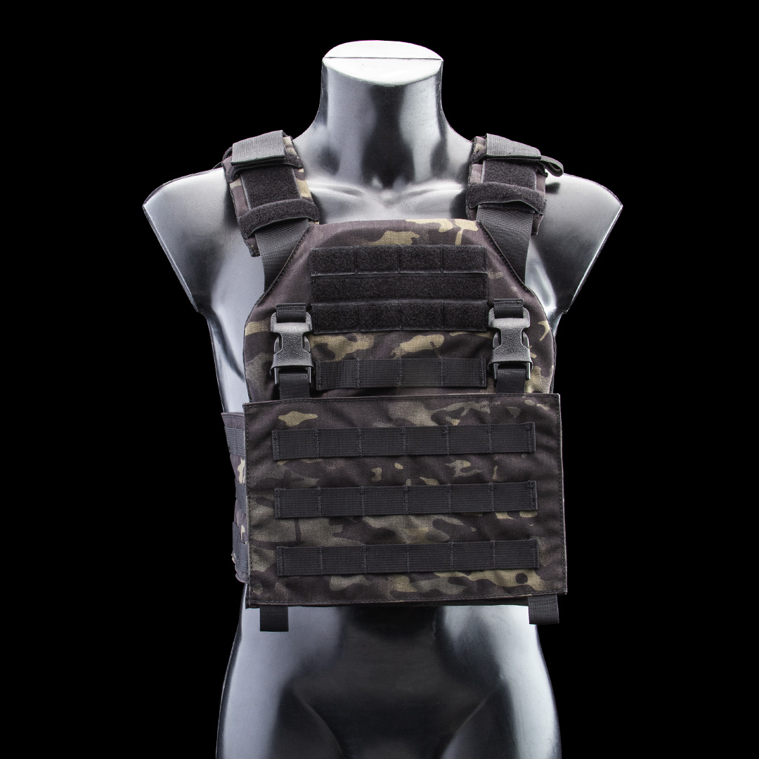 8fields Plate Carrier, multicam schwarz