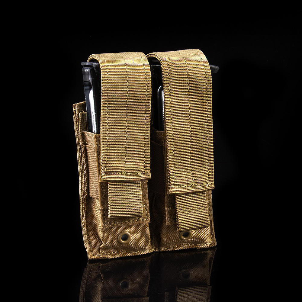 Condor Double Mag Pouch Pistol, coyote