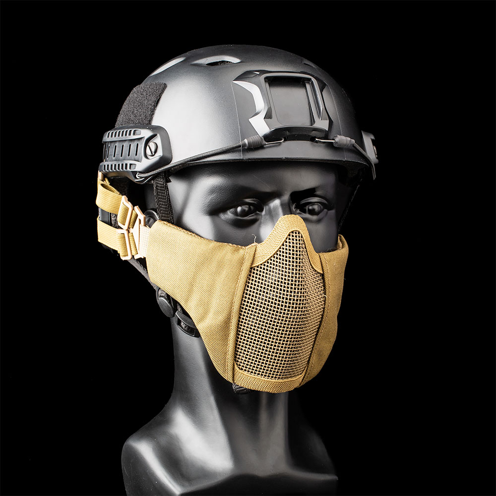 Ventus Evo Mask with Mount for FAST Helmets, tan