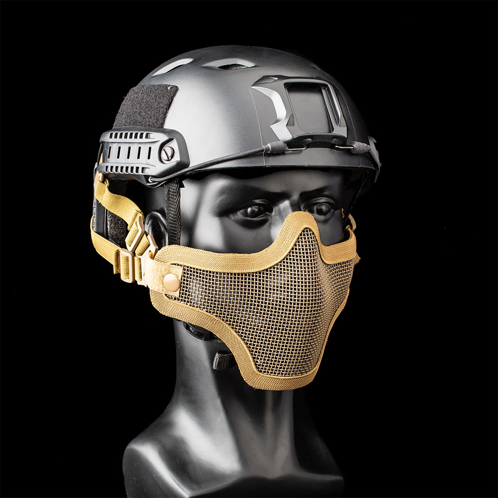 Invader Gear Half Face Mask Fast, tan