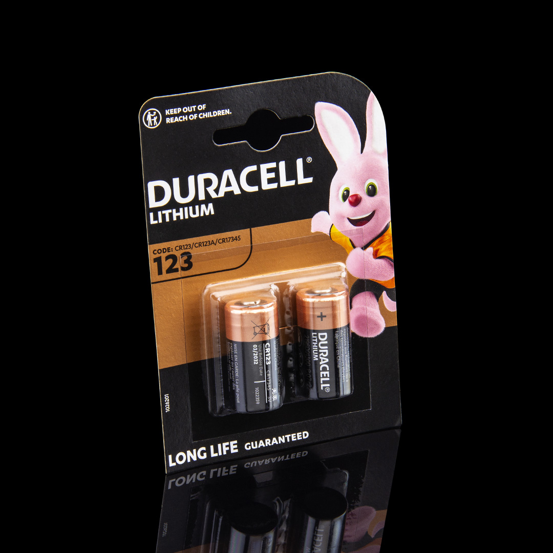 Duracell CR123 2 stk.