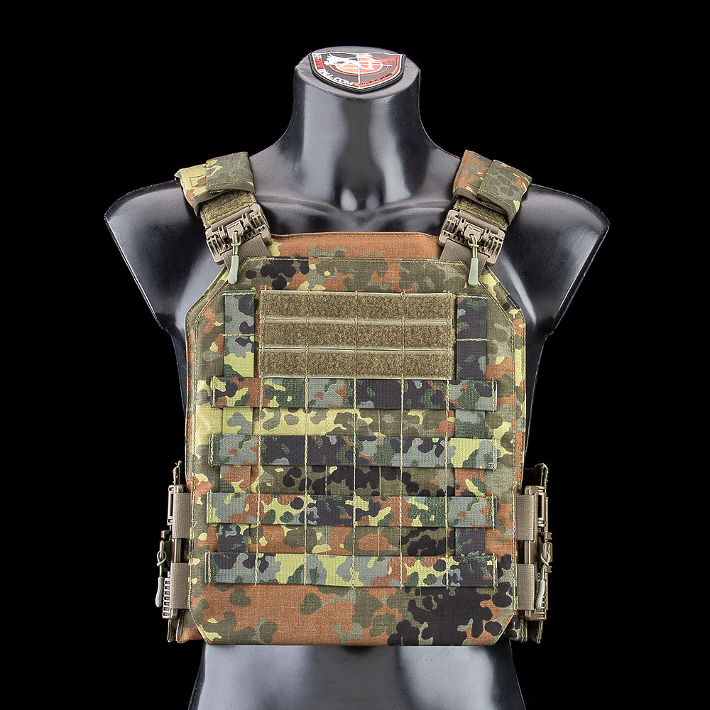 Zentauron Plattenträger Vulcan III Set, flecktarn