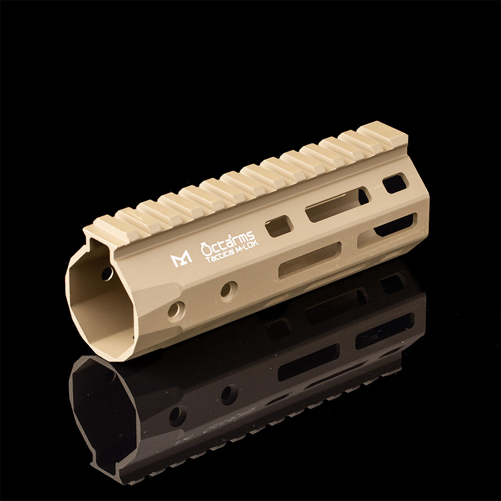 Ares 145mm M-LOK Handguard, dark earth