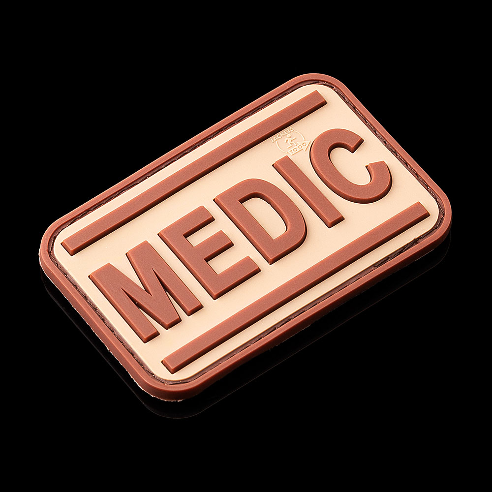 Medic Rubber Patch, desert