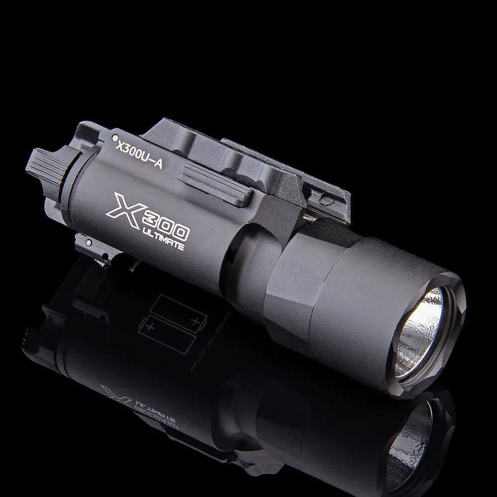 Night Evolution X300U Tactical Flashlight, schwarz