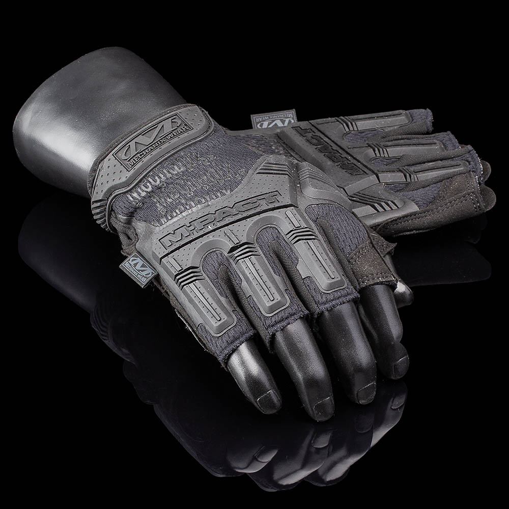 Mechanix M-Pact Fingerless, black