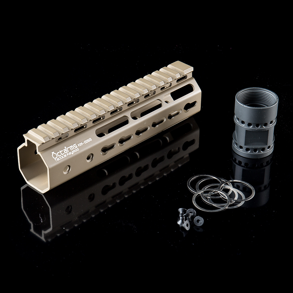 Octaarms 7" Keymod Handguard, tan