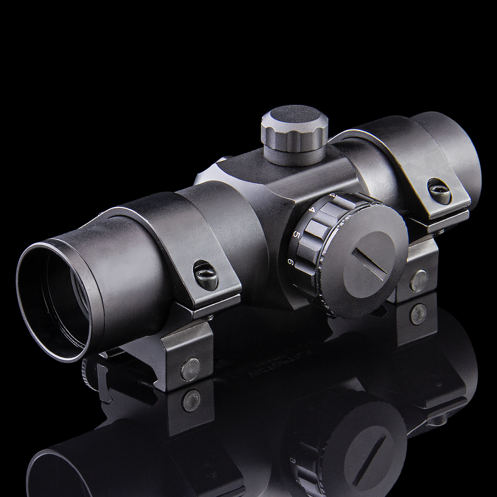 Vector Optics 1x30 Red Dot, low rings